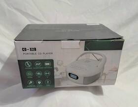 Cd-x2bcompact Greadio Cd-x2b Compact Portable Am/fm Radio Cd Boombox With Remote Control Tested