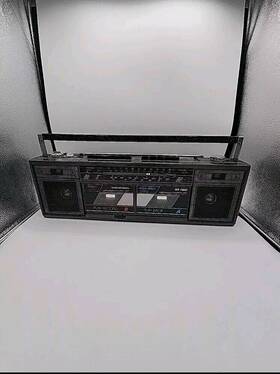 Rr-1500 Grundig Radio Cassette Vintage Retro Ghetto Blaster Boomtown Read Dsc