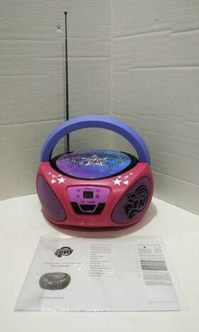 Hasbro 021331322654 My Little Pony 2013 Radio Super Cd Player Stereo Boombox With Box