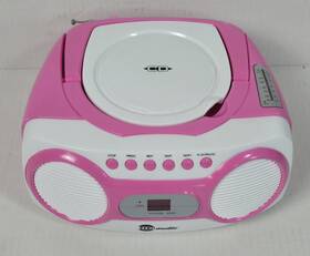 Cd518pw Hdi Audio Sport Portable Cd Player/am/fm Radio Aux Input Tested Works Very Good