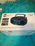 Hdi-cd518-bl Hdi Audio Cd Boombox Radio Black And Blue 689043028624