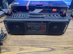 Hx-4646 Helix Vintage Hx -4646 Stereo Boom Box Works Amazing
