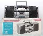 Hg828 Koss Vintage Boombox Model Tape Cd Am Fm In Original