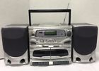 Hg856b Hg910n Koss Double Cassette Deck Recorder Radio Cd Player