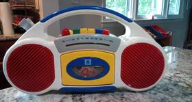 8494 High Frequency Sing-a-long Fm Radio / Cassette Recorder Kids Boombox Untested
