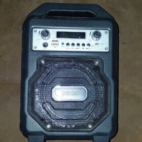 Hp-23 Hikep Boombox 400w Usb Aux Tf Echo Led Recording Black Speaker