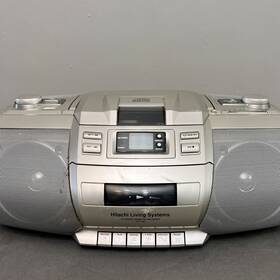 Ck-11ex Hitachi Living Systems Model Cs Radio Cassette Recorder Tested