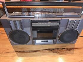 Trk-682oh Hitachi Vintage Am/fm Radio Cassette Player