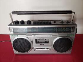 Trk-7300h Hitachi Vintage Trk 7300h Boombox - Stereo Cassette Tape Player Fm/mw/lw 1981