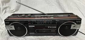 Trk-lx03 Hitachi Vintage 80s Am/fm/tv Sound Boombox Ghettoblaster