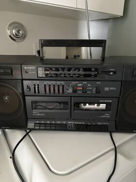 Trkw545 Hitachi Boombox Vintage