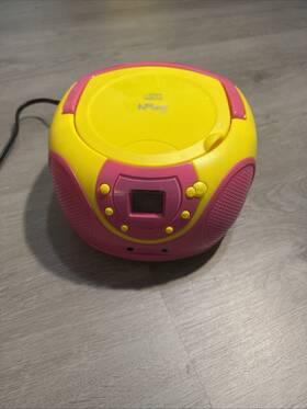 Hplay 856752008715 Gummy P16 Portable Cd Player Boombox Am Fm Digital Tuning Radio Aux Line-in