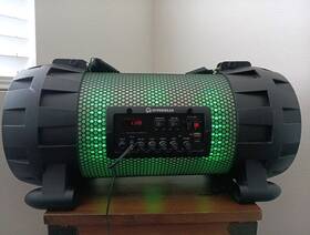 14588-hyp Hypergear Hypersonic Portable Wireless Speaker Black Mic Port