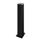 Inn-itsb-300-blk Innovative Technology Tower Stereo With Grey Finish