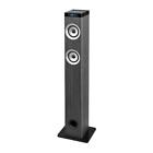 Inn-itsb-300-gry Innovative Technology Tower Stereo With Piano Finish