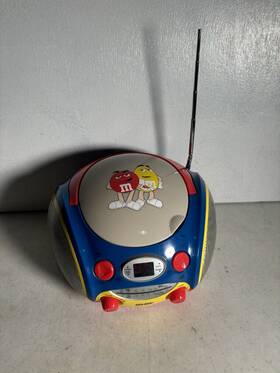 M9cd1 Intertek Untested M&ms Am Fm Cd Boombox Model