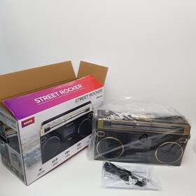 Ion 842655103084 Audio Boombox 1980s-style Portable Bluetooth Am/fm Radio Cassette Player