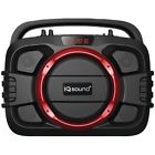 Iq-2400bt- Red Iq-2400bt Supersonic Soundbox Toughneck 639131824003