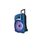 Iq-3212djbtblu Supersonic Portable Bt Dj Speaker Blu 639131332126