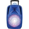 Iq-6112djbt-blu Supersonic Rechrgbl Bt Dj Spkr Blue 639131361126