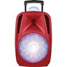 Iq-6112djbt-red Supersonic Rechrgbl Bt Dj Spkr Red 639131861121