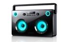 Isp54 Ion Audio Spectraboom Stereo Wireless Bluetooth Boombox With Lighted Speakers