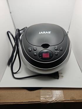 Jj-box89 Jaras 724235032024 Sport Portable Stereo Cd Player With Am/fm Radio -black E18