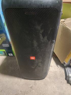 Jblpartybox300am-nb Jbl 645759420534 Partybox 300 Large Portable Bluetooth Speaker Black For Parts