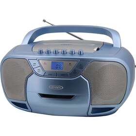 Cdjs590bl Jensen Cd-590bl Portable Bluetooth Stereo Mp3 Compact Disc