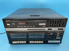Mc-723 Jensen Fisher Audio Component System Tested/works Fm Tape Record Player