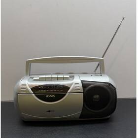 Mcp-160 Jensen Portable Am/fm Cassette Recorder Headphone Jack Antenna Silver
