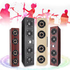 Joj648452 Meco Retro Wooden Subwoofer Wireless Bluetooth Speaker Hifi Stereo Bass