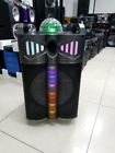 Js-12b Boomer Rock Portable Powered Dj Party Pa Speaker Bluetooth Remote