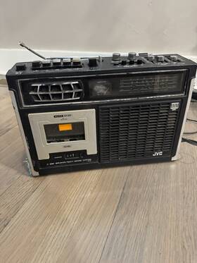 9465 Jvc Cassette Recorder Boombox Rare