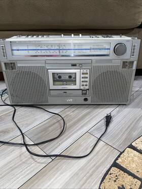 Jvc-m60c Jvc As Is For Parts Not Working Rc-m60c Stereo Radio Cassette Recorder Read