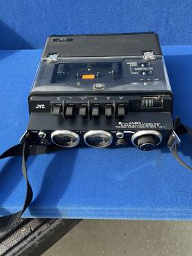 Kd-2b Jvc Kd-b2 Professional Cassette Recorder For Parts Only Vu Meters