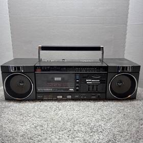 Pc-1jw Jvc Vintage Jcv Boombox Cassette Am/fm Radio Portable Rare Parts Only