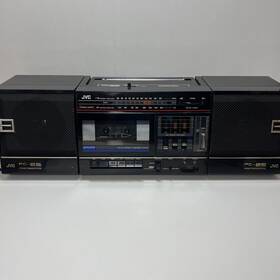 Pc-25j Jvc Pc-25 Vintage Stereo Boombox Powers On Needs Work. Read. Ghetto Blaster