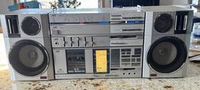 Pc-55jw Jvc Pc-55w Vintage Boombox Ghetto Blaster 1980s Victor Japan Tested Working