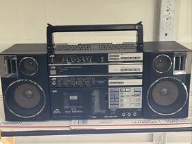 Pc-r550w Jvc Vintage Ghettoblaster / Boombox 1983 Old School Rare 1980s