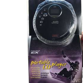 Xl-pg37bk Jvc Pg-37bk Portable Cd Player Anti-shock Ex Protection New Nip