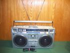 Rc-m70jw Jvc R-m70jw Rare Ghetto Blaster Boombox Working Radio Cassette Light Speakers
