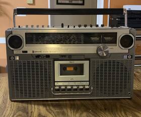 Rc-828c Jvc Stereo Radio Cassette Recorder Biphonic Sound System-see Description