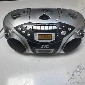 Rc-ex25s Jvc Vtg Rc-ex25 Portable Cd/cassette Boombox Am/fm Radio Works And Tested