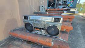 Rc-m90jw Jvc Rc-m90c Boombox Stereo Radio Cassette Super Clean M90 Ghetto Blaster