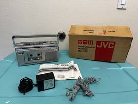 Rc-mc70jw Jvc Rc-s1r Boombox Radio Tape Deck
