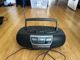 Rc-qw35 Jvc Vintage Cassette Boombox