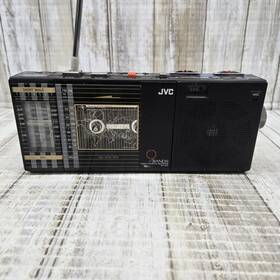Rc-s22jw Jvc Fm/lw/mw/sw Radio Works/ Cassette Player Doesnftt - Rare Htf Vtg