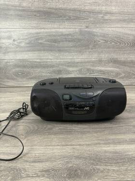 Rc-x240 Jvc Vintage Am Fm Stereo Cd Cassette Portable Radio Boombox