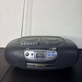 Rc-qw20 Jvc Rc-x260 Boombox Cd Fm Am Radio Stereo Cassette Tape Player Recorder Tested